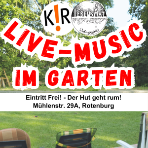 LIVE MUSIC im Garten 300x300