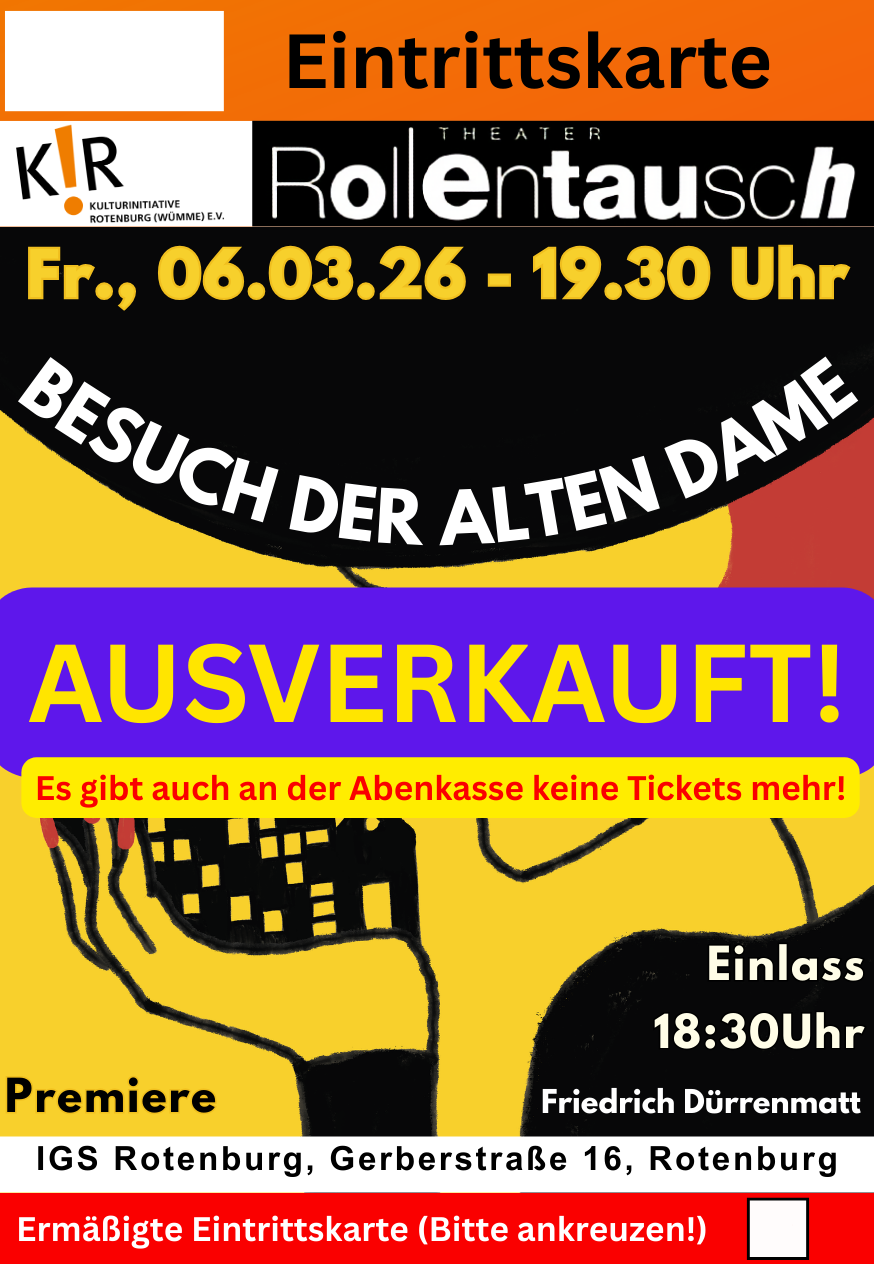 K!R RollenTausch spielt "Der Besuch der alten Dame" (1)