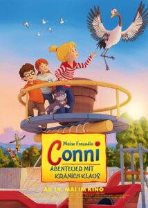 Poster Meine Freundin Conni Abenteuer mit Kranich Klausa ©Wild Bunch ueber CentralFilm 214x300